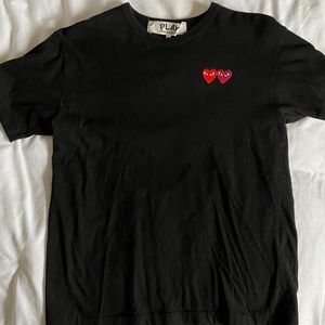 Play Comme Des Garçons black T-shirt